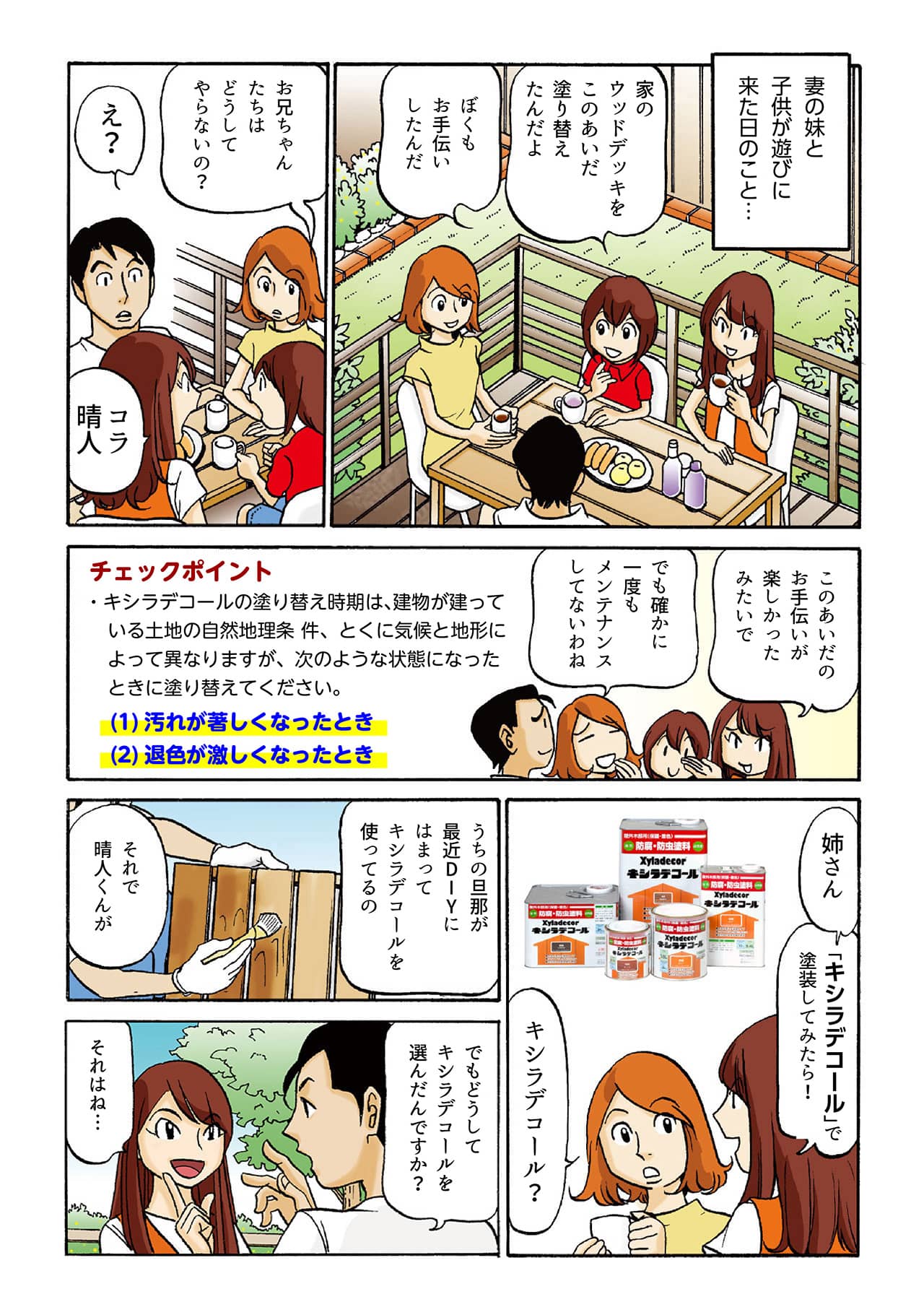 マンガで見る塗装の手順 P.1