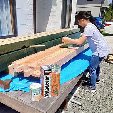 油性キシラデコール、水性キシラデコールエクステリア