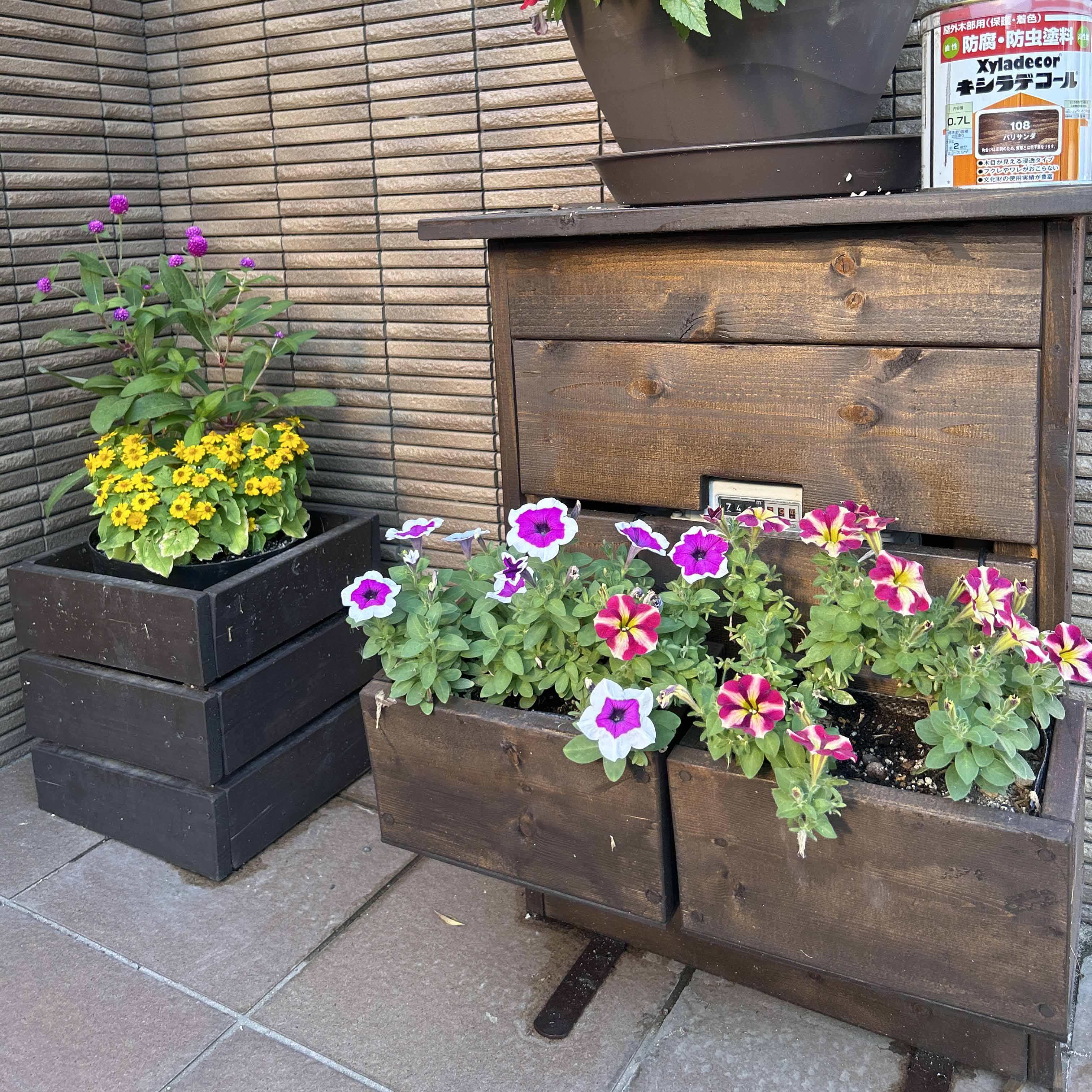 花器　石製品　フラワースタンド　石の皿　２枚 fanrico_sms-0sfs2-80j