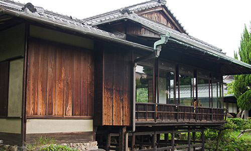 日本古来の木材保護