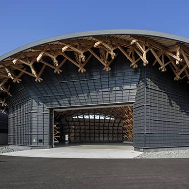 エバーフィールド木材加工場