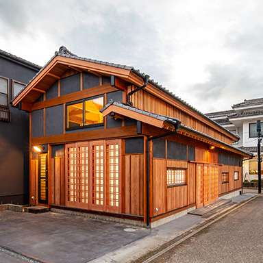 いちまいいた　普請庵