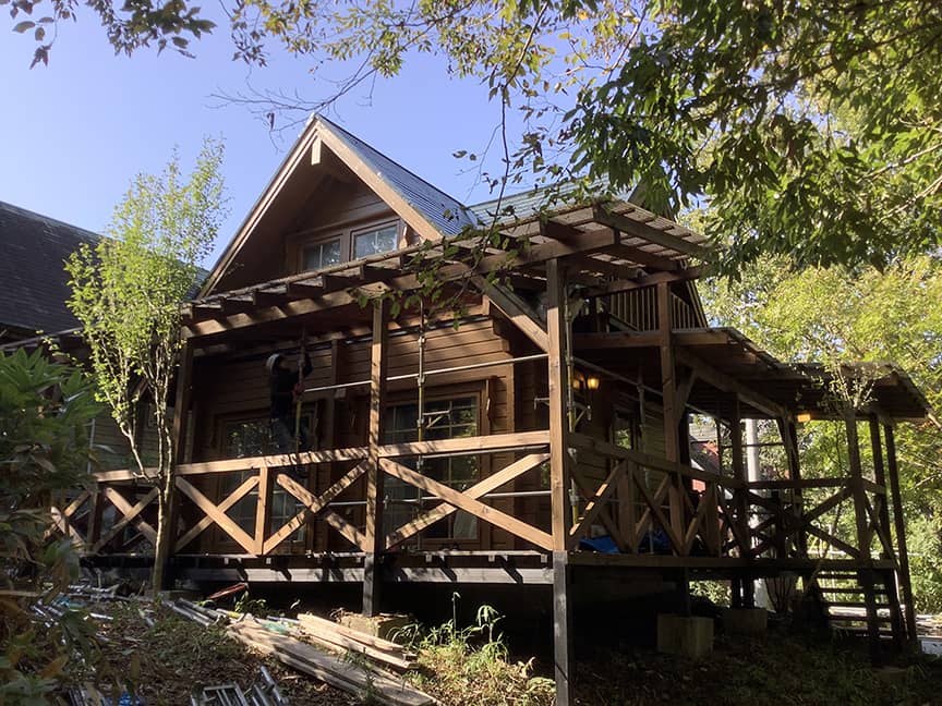 E様邸ログハウス